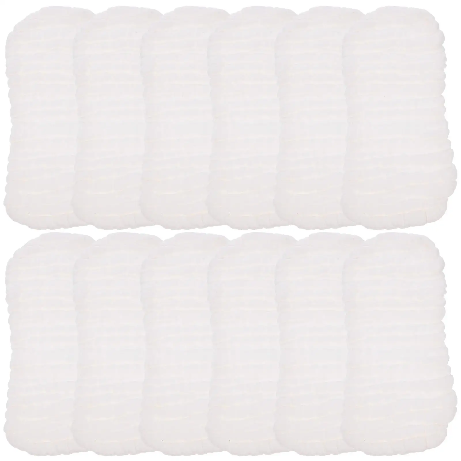 10 Pcs White Cloth Diapers Liner for Baby Nappies Infant Reusable Washable Newborn Gauze