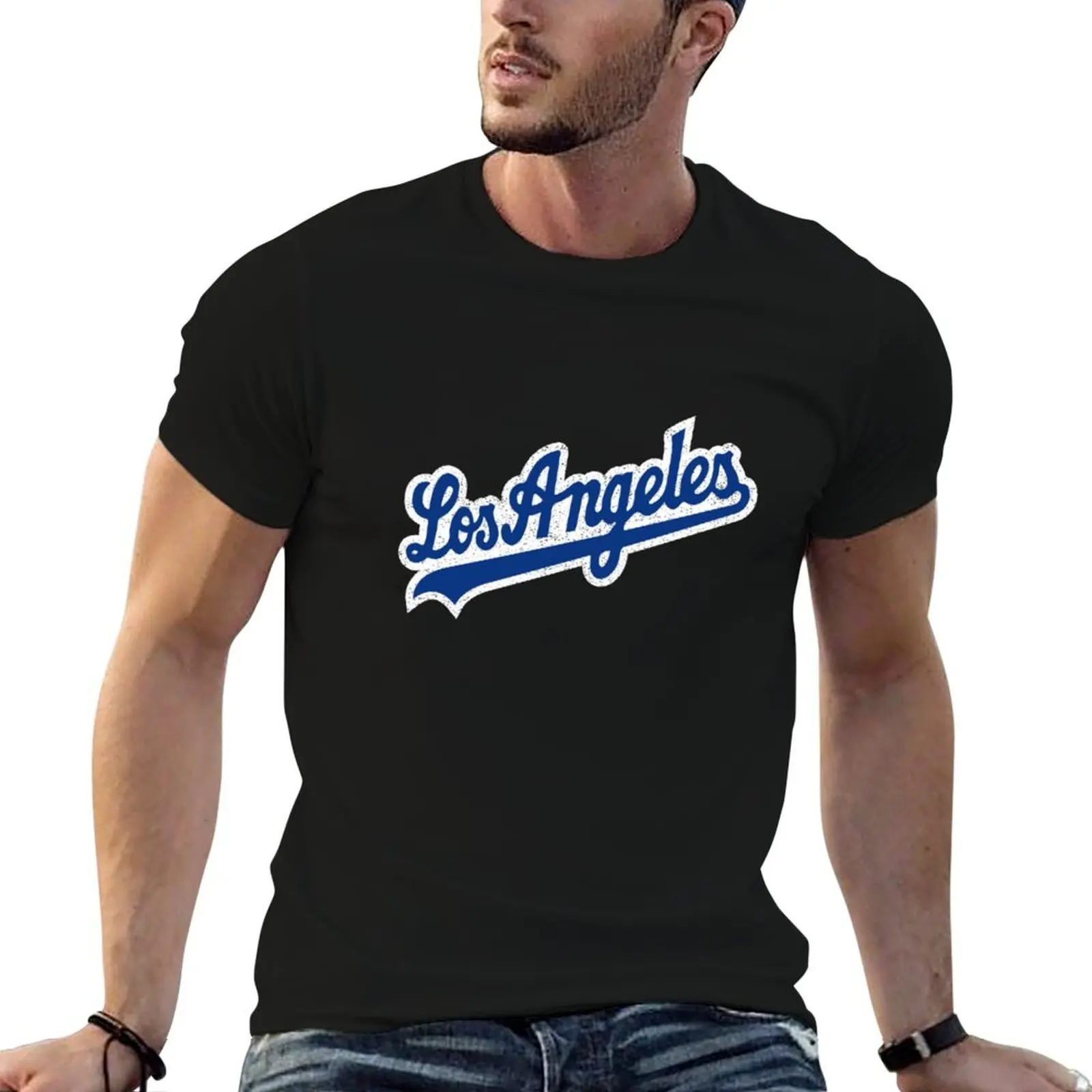 

Los Angeles Logo T-Shirt man graphic t shirt cotton t shirt pack t shirt for man T-shirt