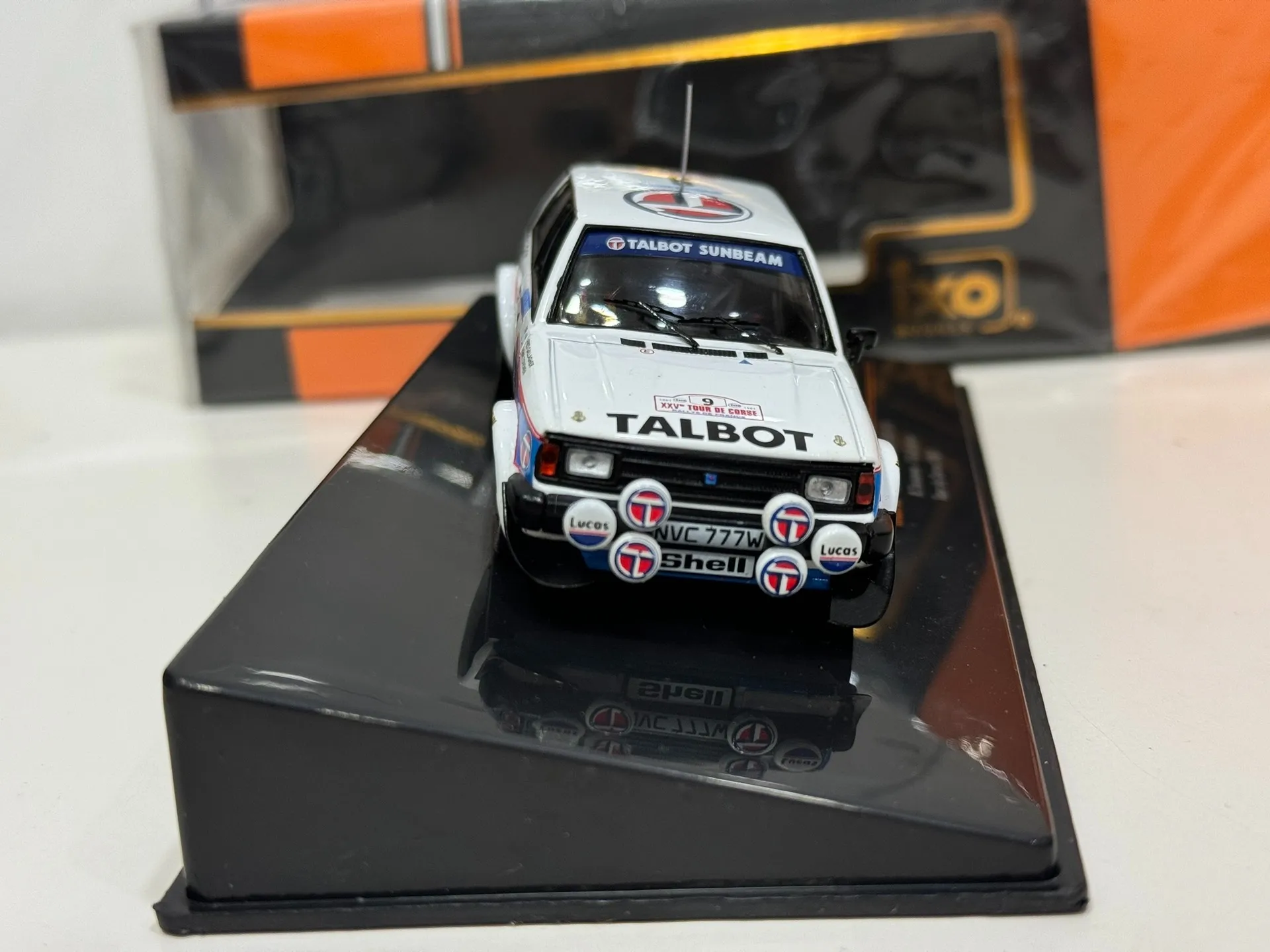 Odlew IXO w skali 1/43 Talbot Sunbeam Lotus # Model samochodu ze stopu, kolekcjonerska zabawka, prezent, pamiątka, ozdoba ekspozycyjna.