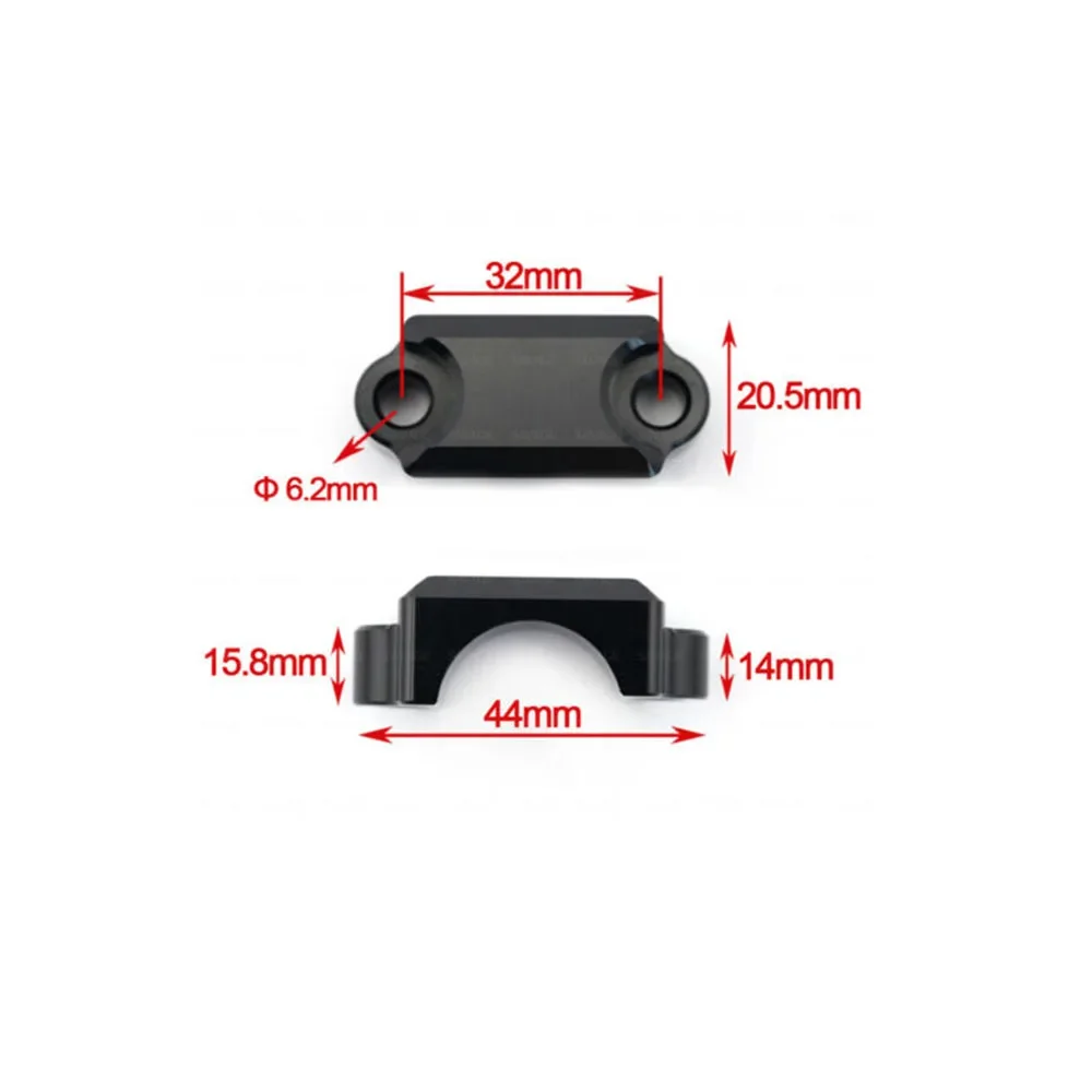 Motorcycle CNC Brake Master Cylinder Handlebar Bar Clamp Cover For YAMAHA YZ65 YZ80 YZ85 YZ125 YZ250 YZ 65 80 85 125 250 250F X