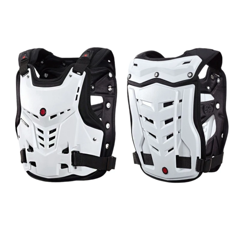 Breathable Motocross Motorcycle Body Armor Chest Back Protector Vest MX Motorcycle Jacket Racing Protective Body Guard Armor