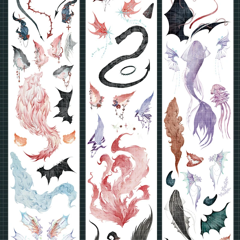 OKMT Community Gooka Sticker PET Handbook Handbook Tape, Corner. Coda. Ali