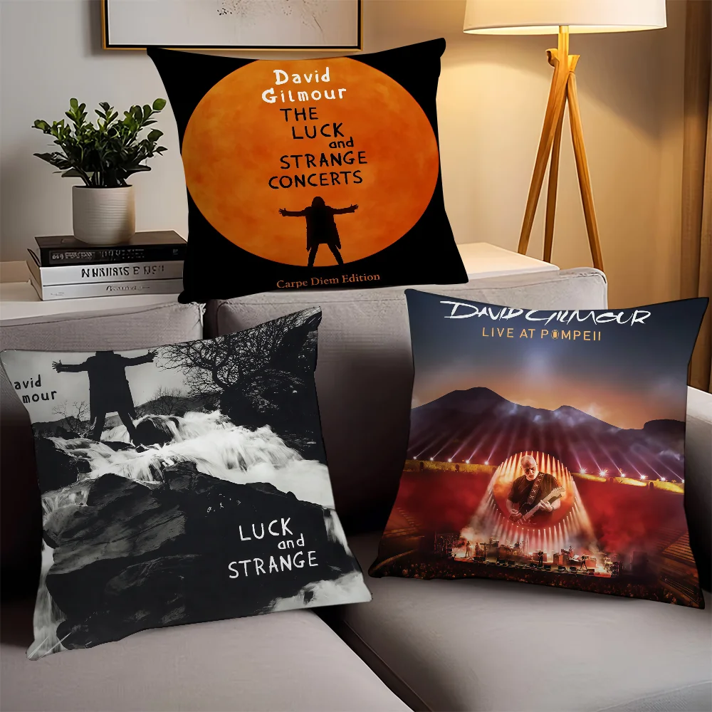 

British musician D-david G-gilmourS Pillow Case Office Cushions Suitable For Sofa Car Bedroom Decorative Cushion Cover