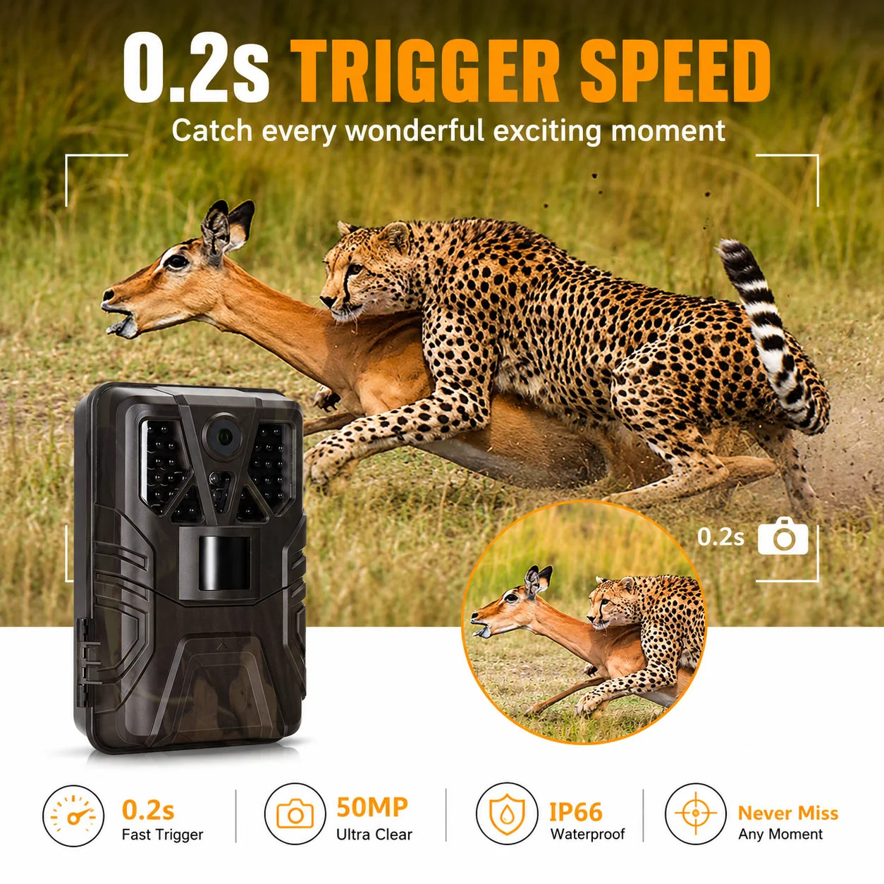 Suntek 910A กล้องถ่ายภาพสัตว์ป - Night Vision Trail Camera Infrared Leds บทวิจารณ์และราคา