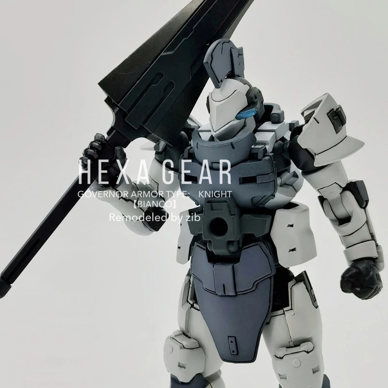 Kotobukiya HEXA GEAR GOVERNOR ARMOR TYPE: KNIGHT BIANCO Action Figure Plastic Model Kit