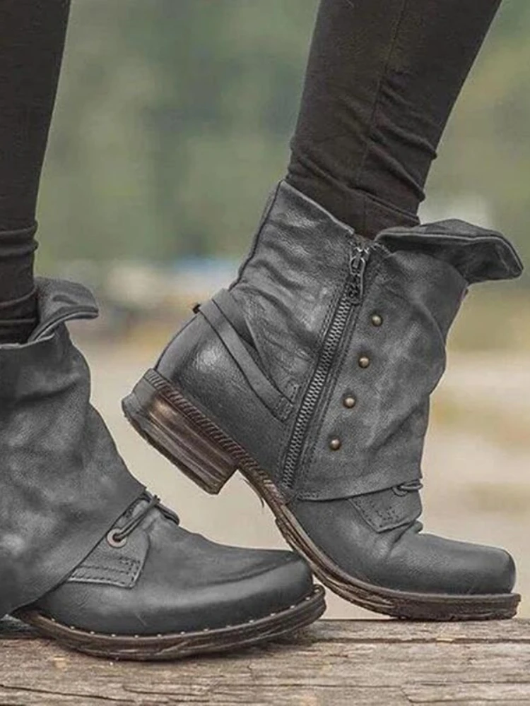 Bottines à talons hauts pour femmes, chaussures confortables et décontractées, antidérapantes, durables, de luxe, nouvelle collection