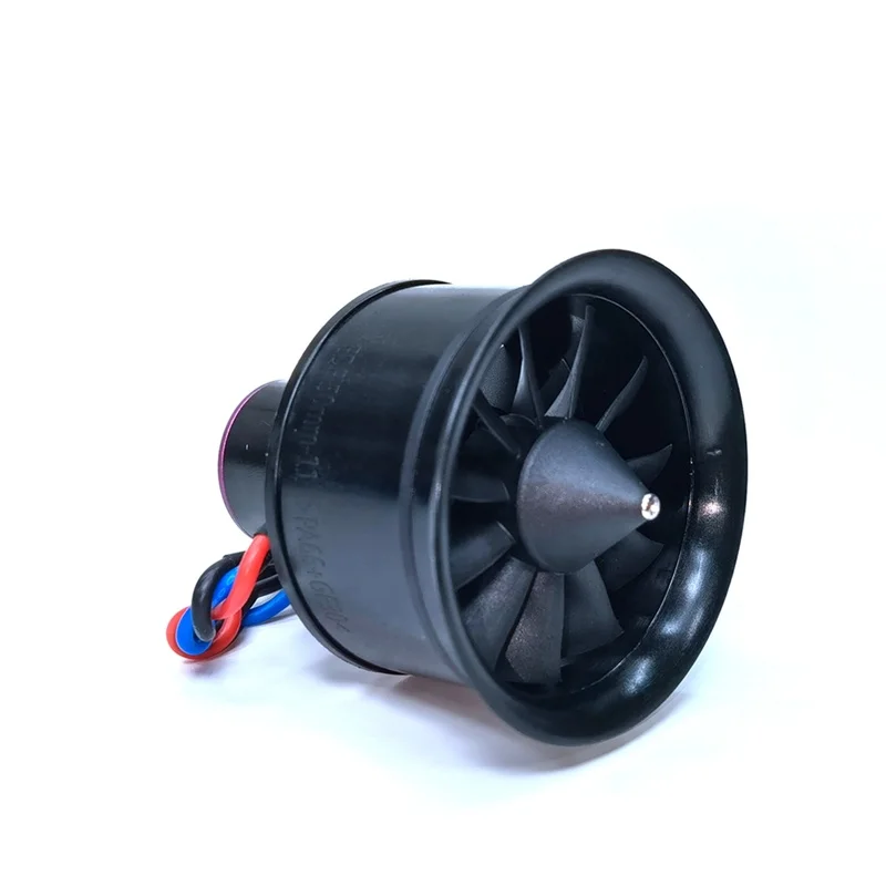 Dobofo Storm Edf50mm 11 Blade Electric Culvert Fan Aeronautical Model Aircraft Jet Engine Accessory modification