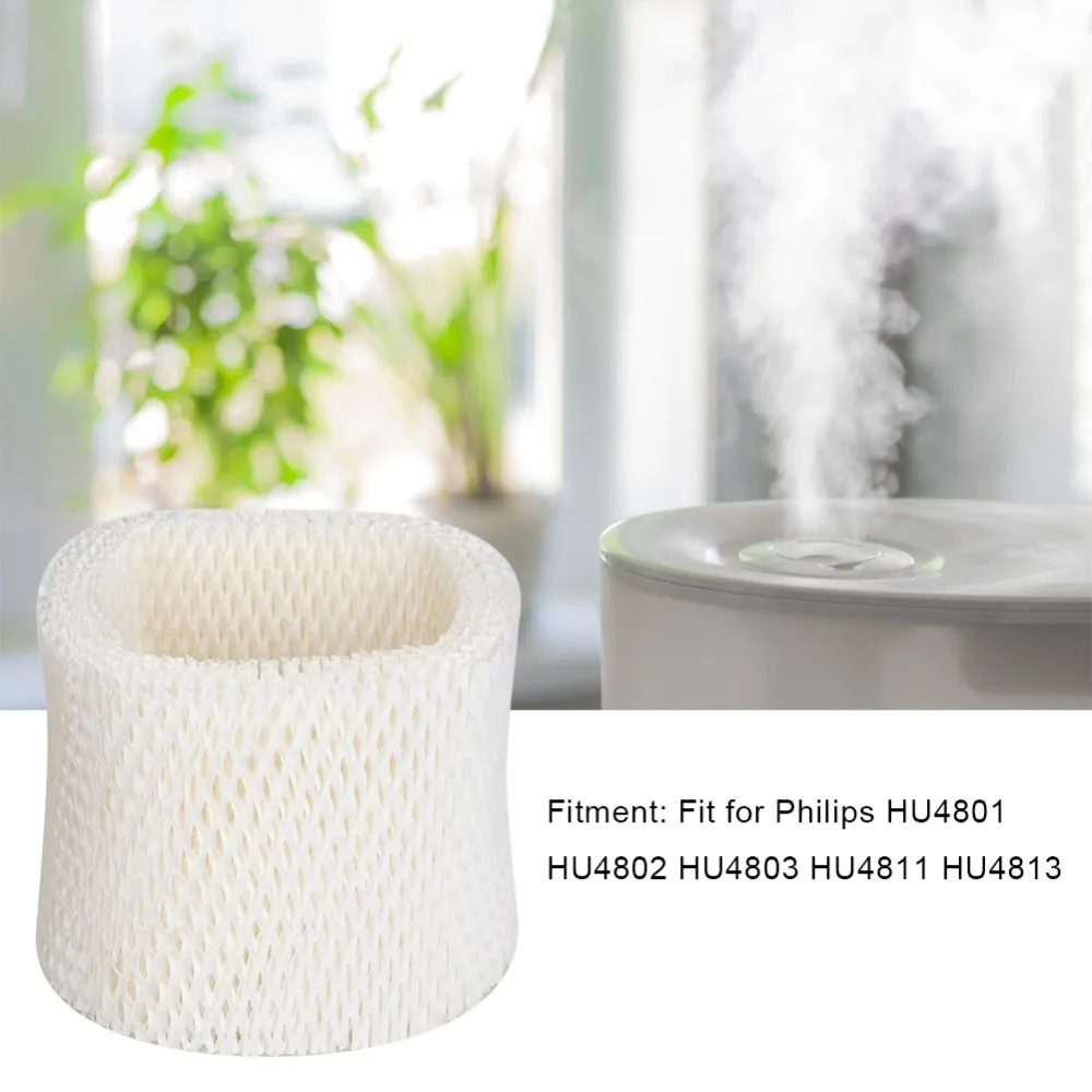 PP Absorbent Cotton Wick Replacement Filter White Water Scale Absorbing Humidifier Filter Element Water Purifying Cylindrical