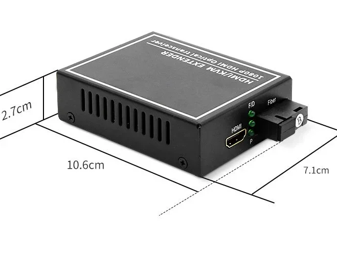 

New 4K HDMI + USB Optical Extender Transceiver Audio and Video Optical Fiber Translate with KVM Keyboard Mouse Transmit 20km