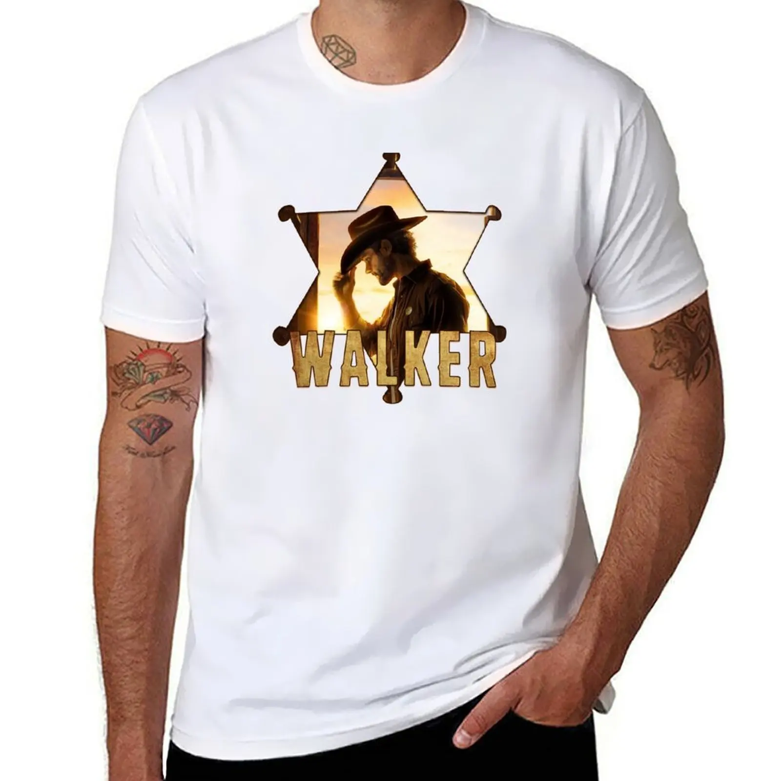 

Walker (Jared Padalecki) T-Shirt man t shirts for men casual t shirt man luxury T-Shirt