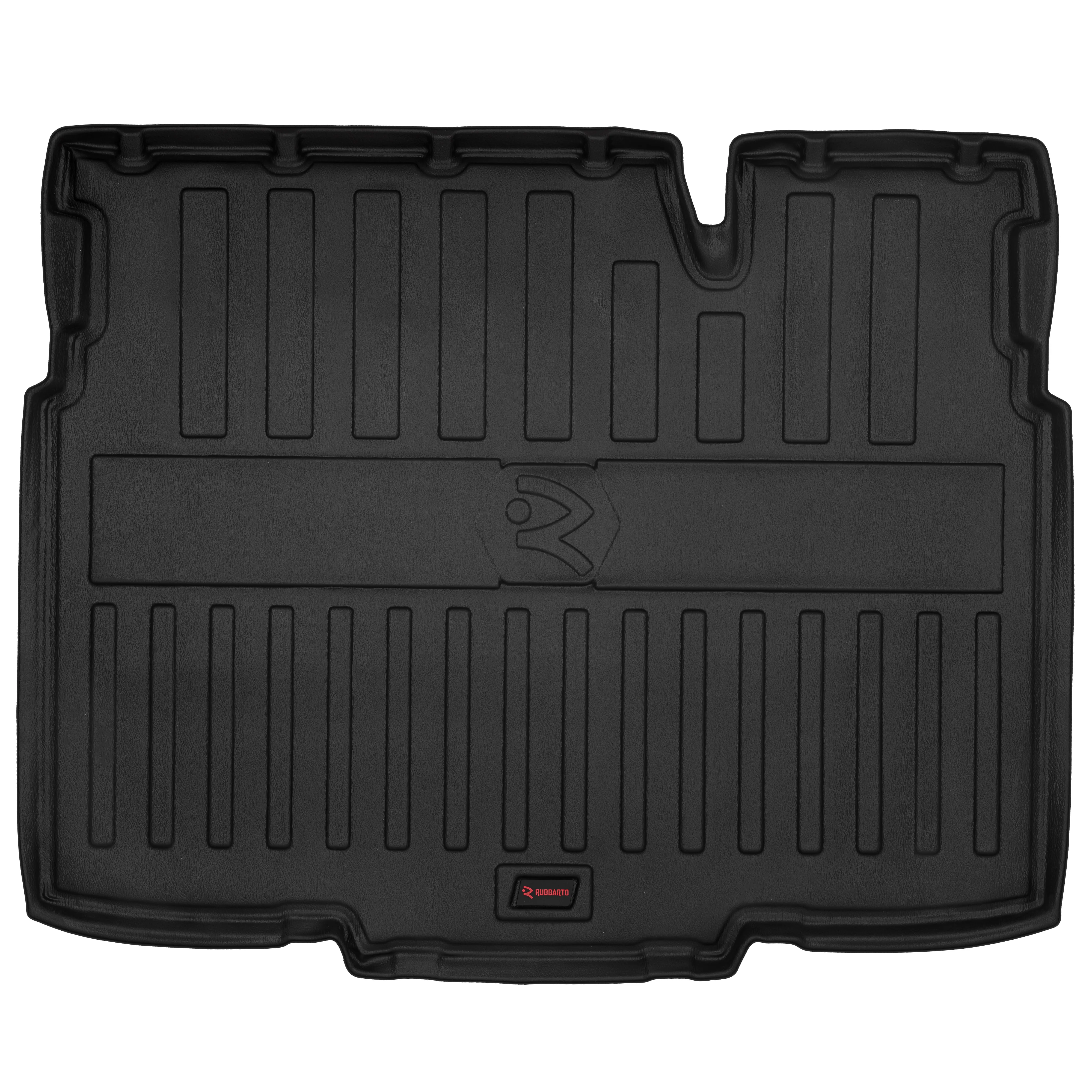 Kofferbakmat met 3D-rubberen inzetstuk – TPE, met hoge randen – voor: Opel Crossland X (2017-) – voor de onderste vloer.