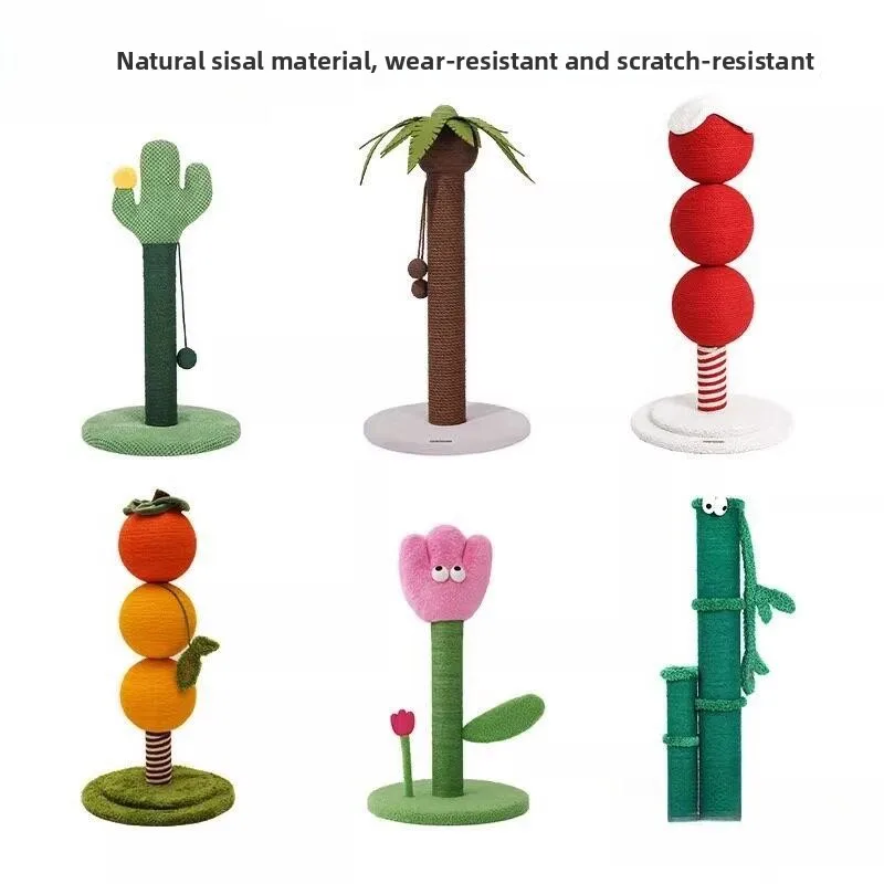 

Stable Scratching Post Non-shedding Claw Board Furniture Sofa Protector Sharpener Claw Toy Vertical Design