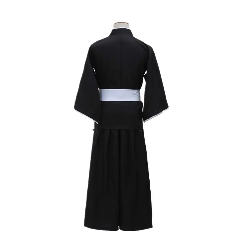 Nouveau costume de cosplay d'anime, perruques et ensembles d'uniformes kimono de Rukia Kuchiki, costumes Die Pa Bleach RMyc7
