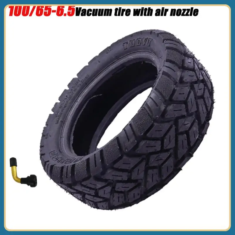 

High quality 11 inch tubeless vacuum tire with air nozzle 100/65-6.5 suitable for electric scooters