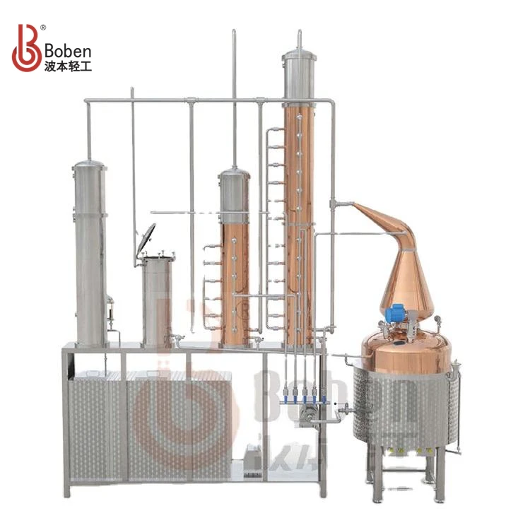 Rum Distillery Fractional Distillation Column  1000 Liter