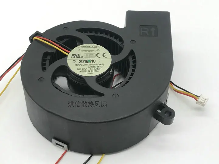 

EverCool R128025SU DC 12V 1.2W 40x40x10mm 2-Wire Server Cooling Fan