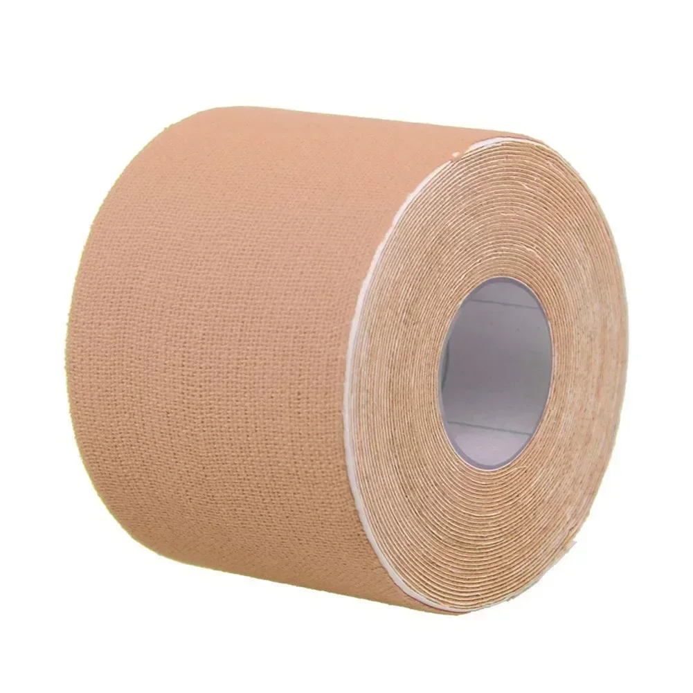 Strain Tape 1Roll 5cm X 5m Injury KT Kinesiology Muscle Physio Sports Support Tape Waterproof Sports Muscle Tape