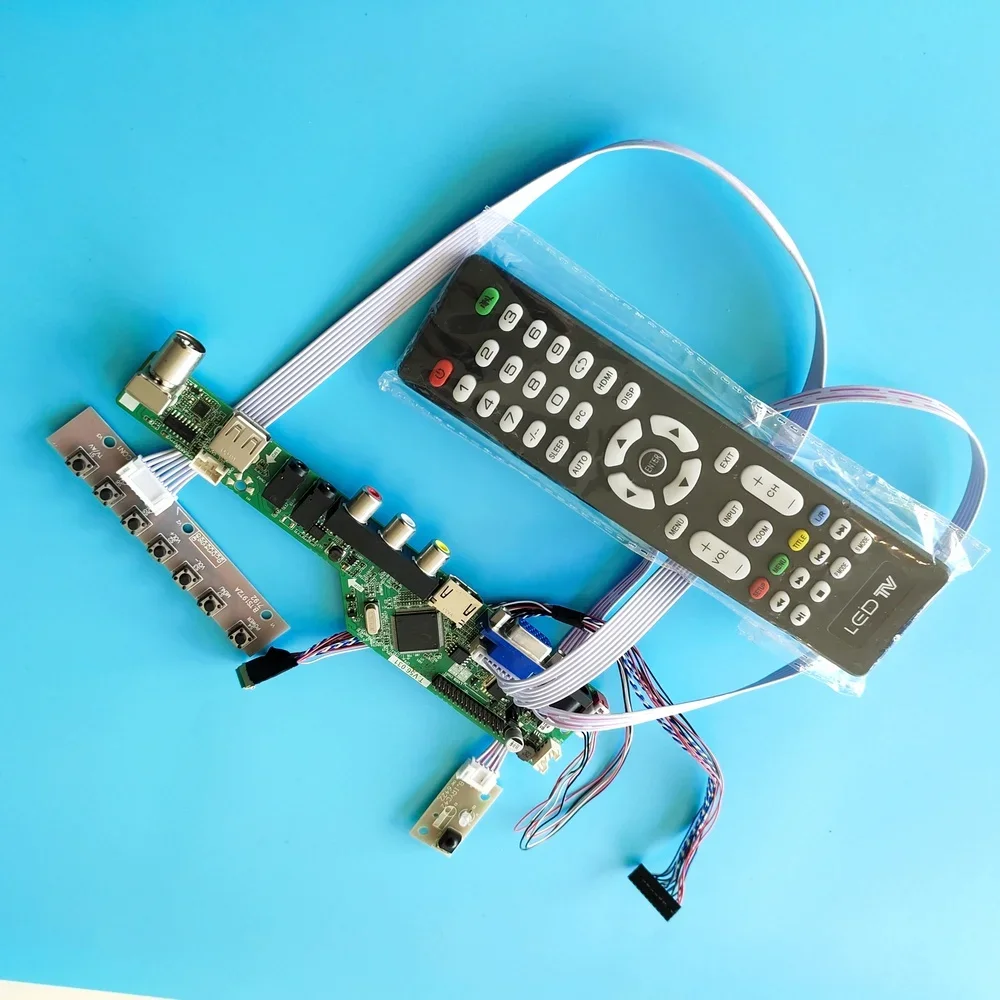 kit for LP156WH3(TL)(S1) LP156WH3 TL USB remote VGA 15.6