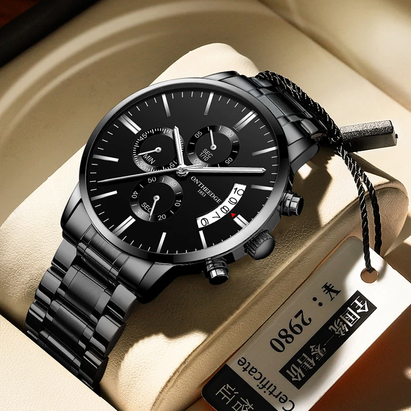 

Men Watches Top Brand Luxury Relogio Masculino Famous Men's Fashion Casual Chronograph Watch Military Quartz Wristwatches Saat