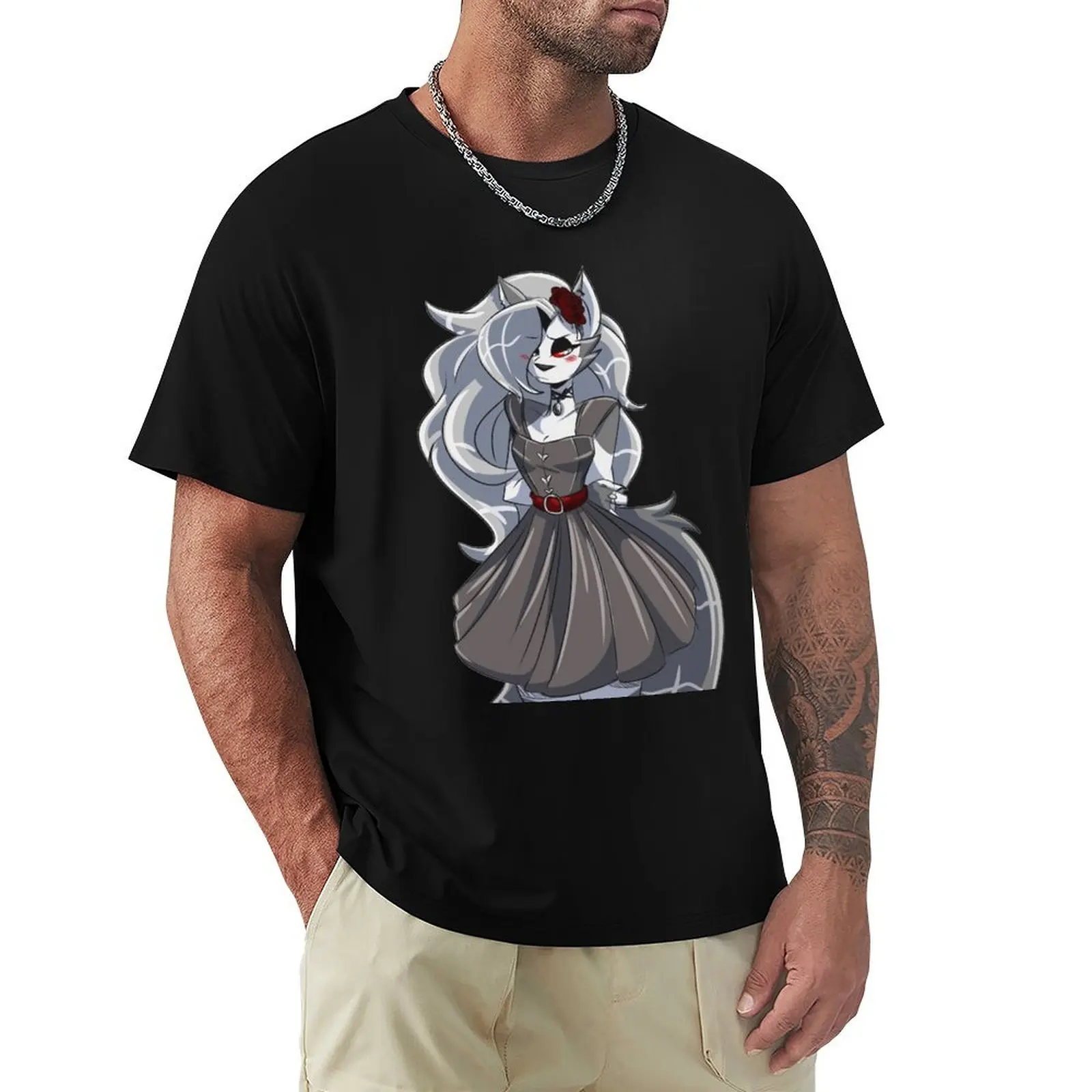 Loona - Helluva Boss T-Shirt man t shirt luxury T-Shirt