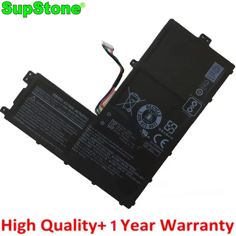 

Аккумулятор для ноутбука SupStone AC17B8K 4ICP5/57/81 для Acer SWIFT 3 SF315-52-33KX SF315-52G 52G-855Z 52G-82TV 83A6 51AK N17P6