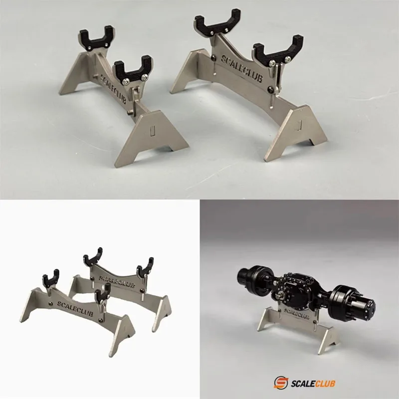 

Scaleclub 1/14 Display Stand Repair Stand For RC Truck Tractor Axles Mud Truck Engineering Vehicle Model For Tamiya LESU RC