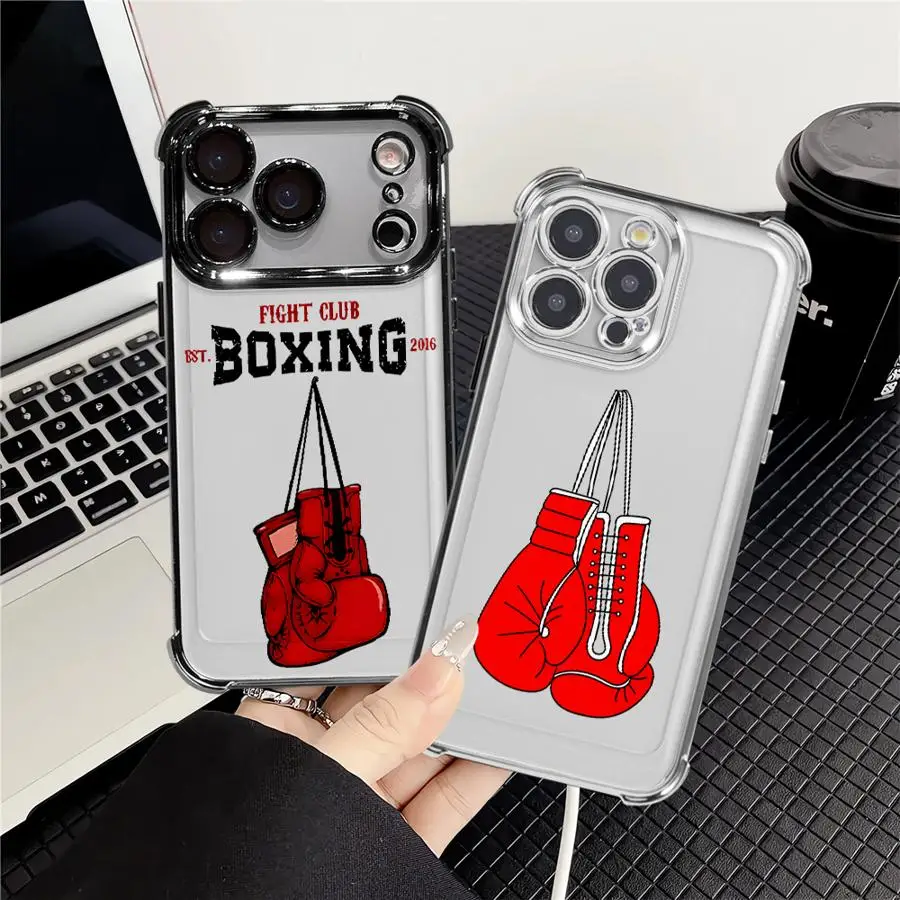 Phone Cover Case for Apple iPhone 17 Pro Max Air 12 Plus 14 13 15 11 XS XR 16 Cool Boxing Gloves 