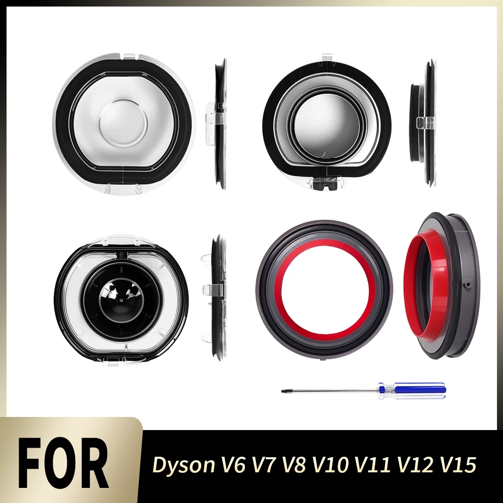 Dichtungsring für Staubbehälterdeckel, Ersatzteil für Dyson V6 V7 V8 V10 V11 V12 V15 Staubsauger