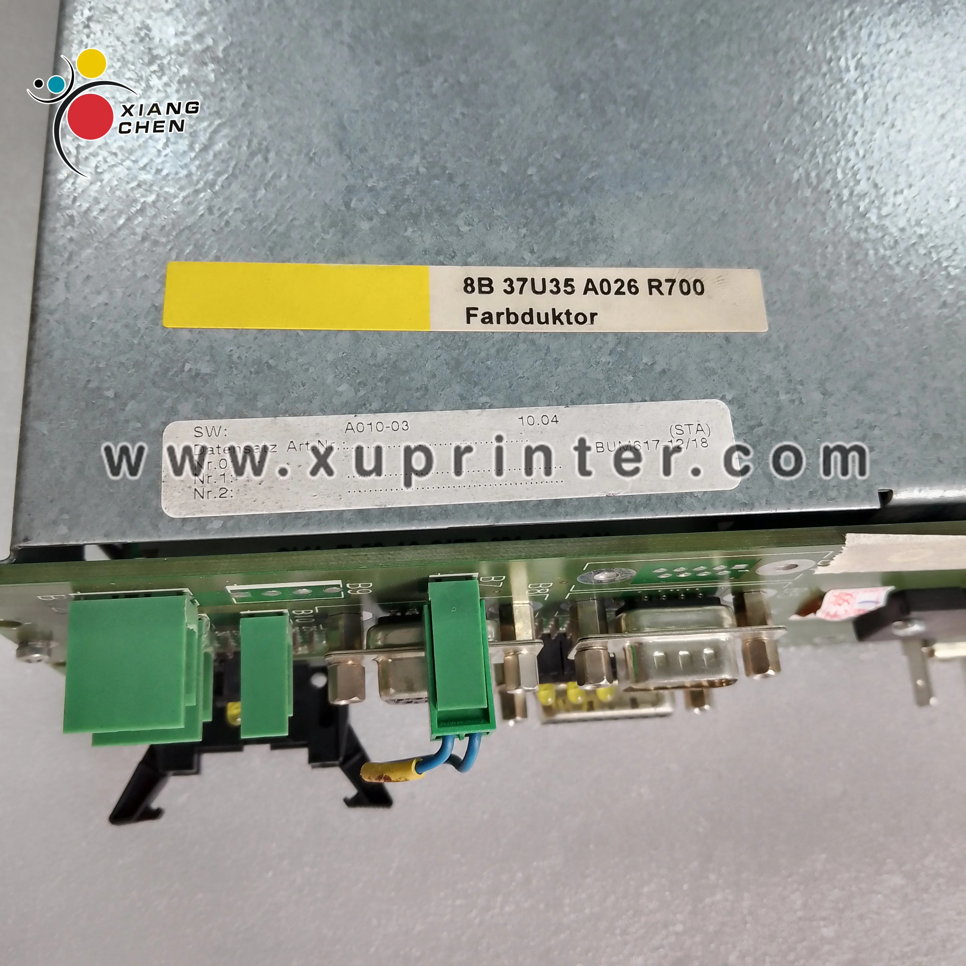 Driver BUM617-12/18-31-R-0001-AO10-03 SW 10.04  Original   8B 37U35 A026 For Roland 700 Offset Printing Parts