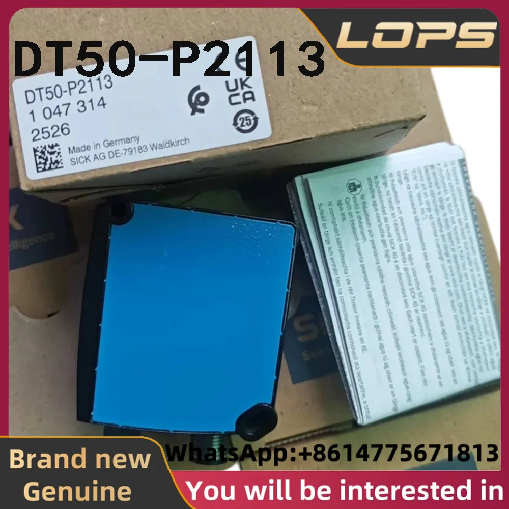 DT50-P2113 Brand new original SICK Laser distance sensor, order number: 1047314, welcome to consult