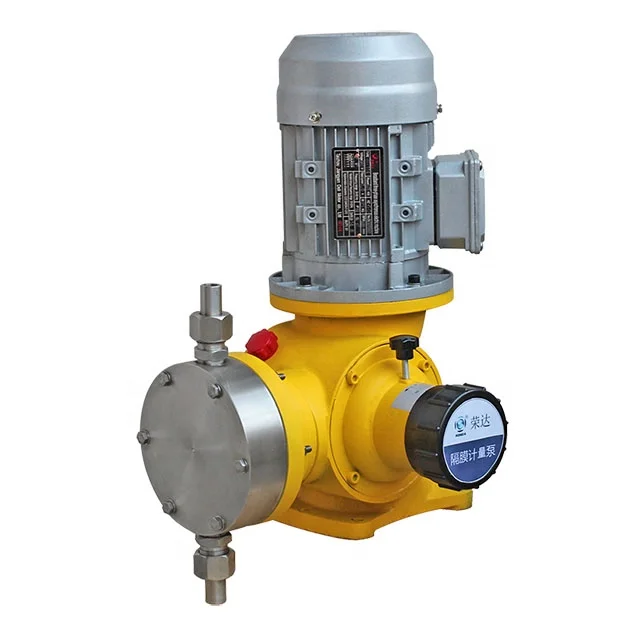 

GB PVC/PTFE/SS304/SS316 Mechanical Membrane Diaphra Dosing Pump Metering Pump for Chemical, Water, Medicine, Etc.