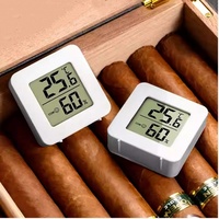 1/3/6/8/10PCS LCD Digital Thermometer Hygrometer, Electronic Temperature & Humidity Meter with Sensor for Home Weather Station