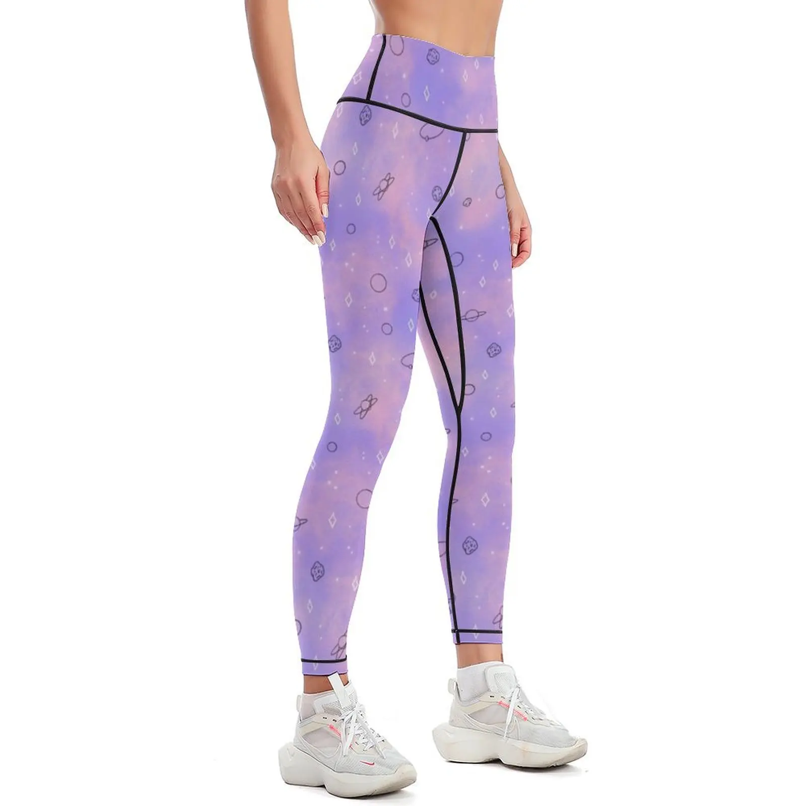 Space Dream Leggings gym clothing push up fitness sportswear gym Womens Leggings