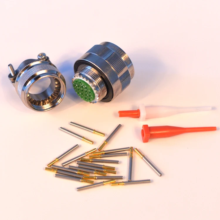 J59926FD18SN D38999 Din Type Aluminum Aviation Circular Connectors for PCB Receptacle in Aviation Industry - view 4