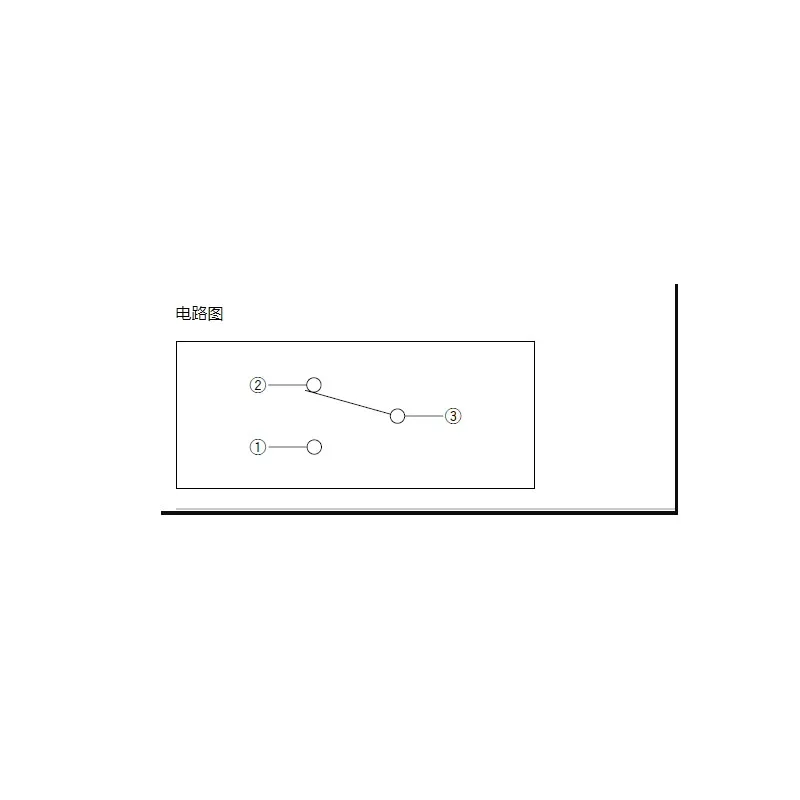 1PCS/LOTS ALPS SPVQ370800 waterproof and dustproof 3-pin micro switch automotive travel limit with handle