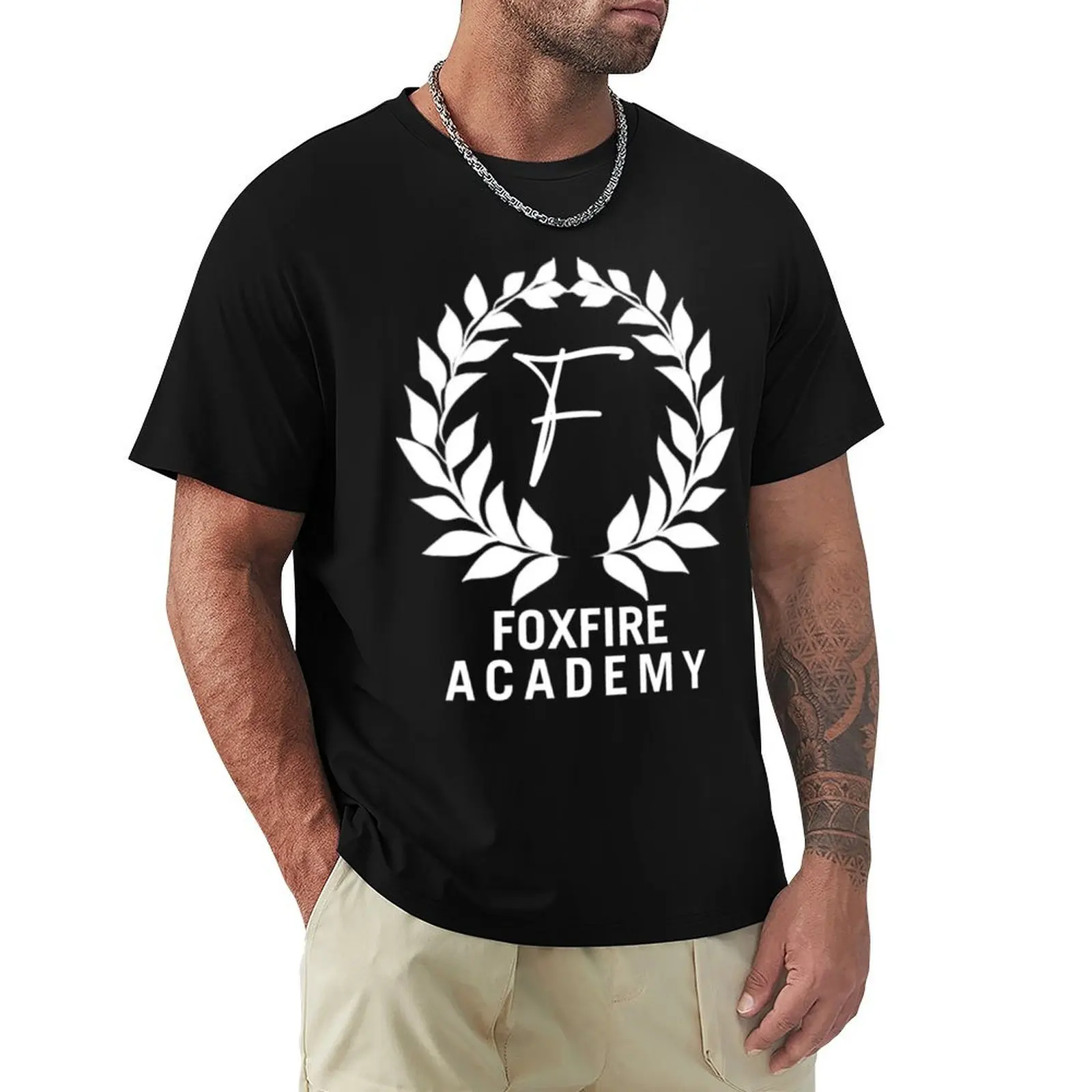 Foxfire Academy T-Shirt Holiday Simple Tee Shirt