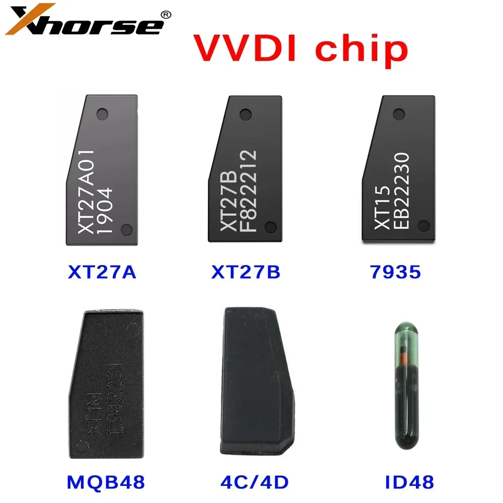 Xhorse VVDI Chip Super  MQB Transponder  XT27A 4D/4C 7935 MQB48 ID48  48  Car Key