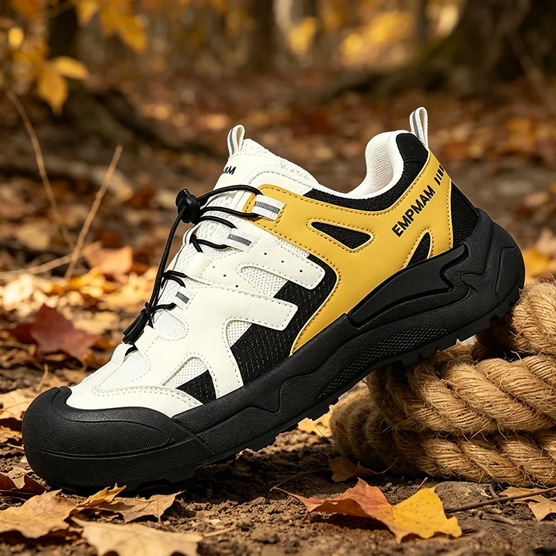 Men'S Spring And Autumn Sports Running Shoes Outdoor Comfortable Breathable Soft Soled Height Raising Casual Men'S Shoes 36-45