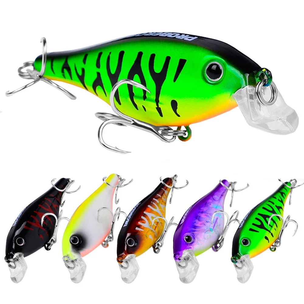 8cm 11g Diving Crankbait Fishing Lures Trolling Minnow Artificial Crank Bass Pike hard Baits Wobbler Trout Carp Fishing Tackle