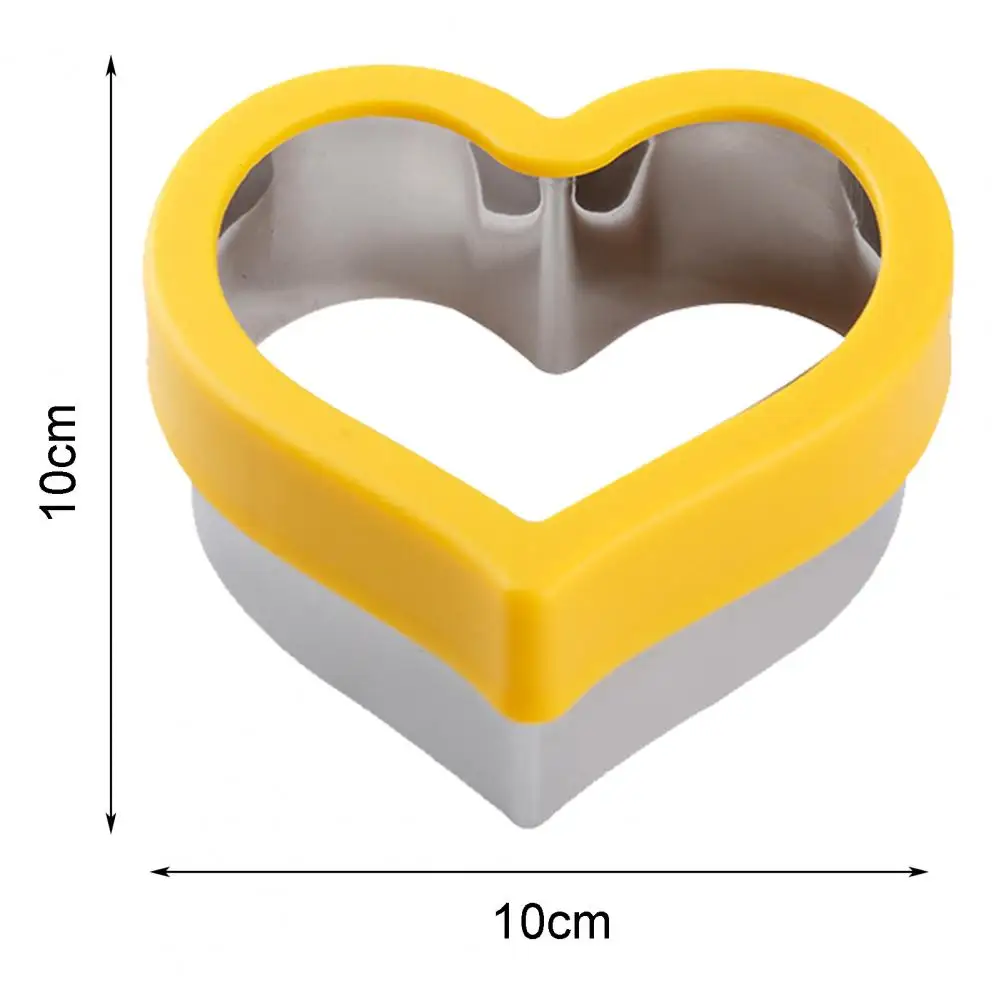 قالب قطع الساندويتش على شكل نجمة قلب مستديرة مربعة على شكل ديناصور صانع فطيرة الخبز من الفولاذ المقاوم للصدأ قاطع ختم الخبز المحمص #6