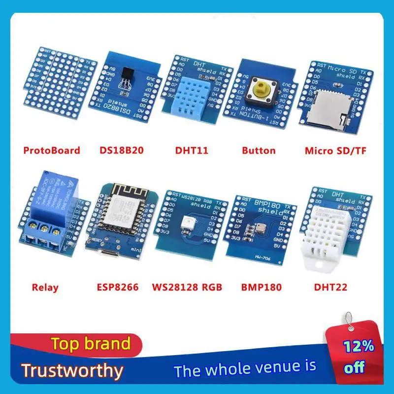1/3PCS Esp8266 D1 M…