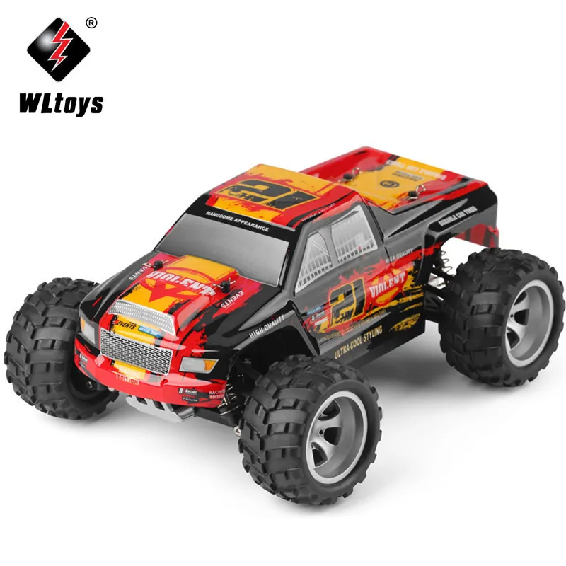 

Weili 18401 Series 1:18 Remote Control Four-wheel Drive Off-road Remote Control Short Card 25km/h High-speed Car Model Toy