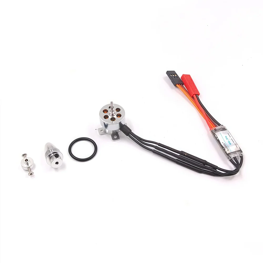 FATJAY 1811 2000KV 3800KV RC Hobby Power System Combo Motor and ESC 10g Brushless Outrunner 7A ESC 1-2S for Airplane
