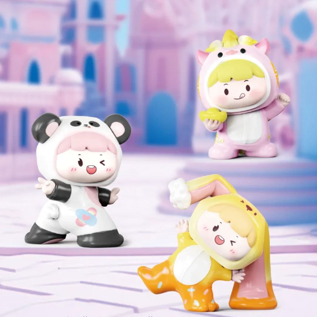 

Тонкая Пижама вечерние Series, конфетные гранулы, загадочная мини-коробка, игрушки, кукла, милая аниме-фигурка, настольные украшения