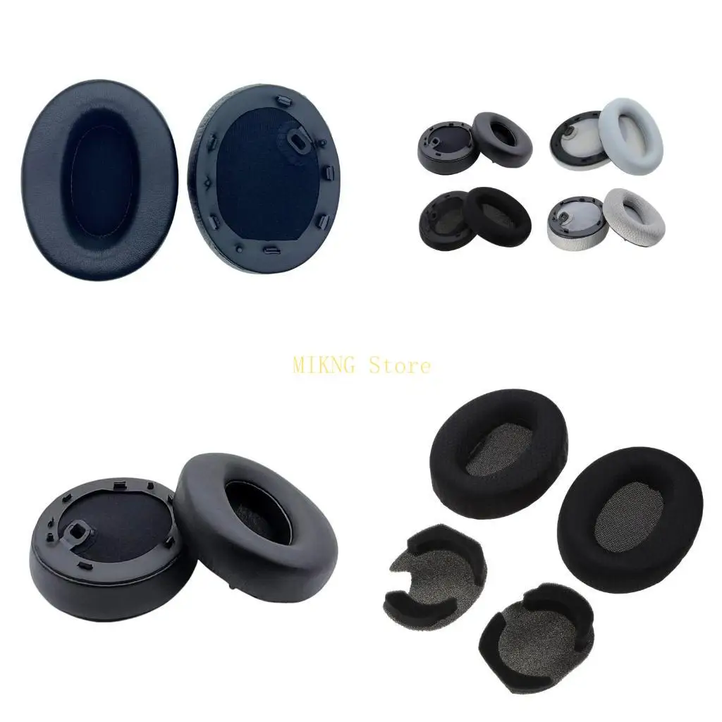 WH-1000xm4 헤드폰에 대한 탄성 귀 패드 커버 소음 취소 귀 쿠션 자격을 갖춘 이어 패드 최고의 판매