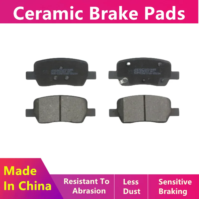 For Dongfeng Yueda Kia CARNIVAL(KA4) Sportage HEV (NQ5) rear brake pads 58302P2A50 58302P2A51/2021 2022 2023 2024 / auto parts -