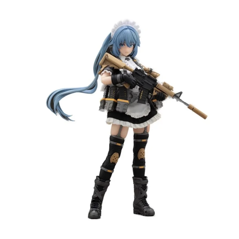 15CM PVC Snail Shell Tactical Maid Tokiwa Kazune Peripherals Action Figures Toy Model Desktop Decoration Birthday Gift