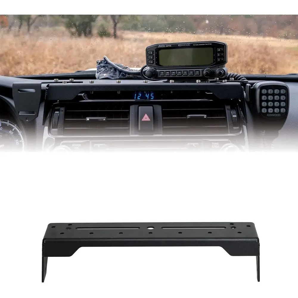 

Крепление на приборную панель для телефона, GPS, радио и других аксессуаров для Toyota 4Runner 5-го поколения (2010-2024) | Сделано в США | Внедорожник Das