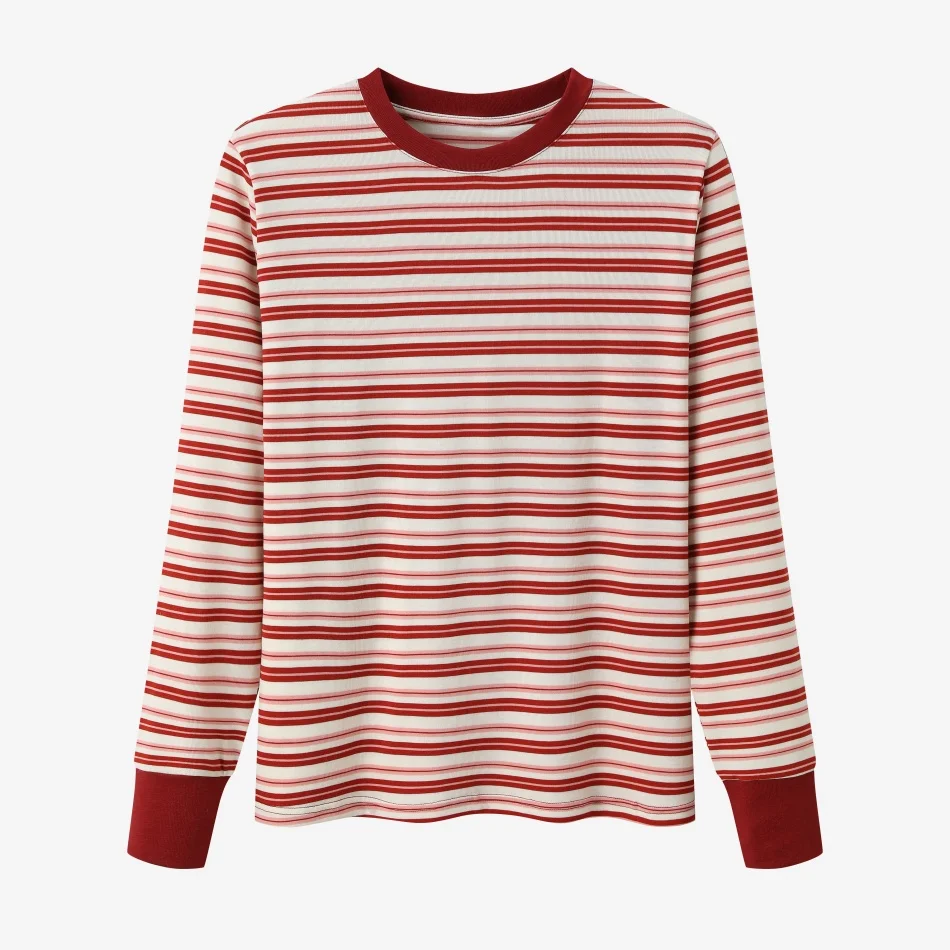 High Stretch Striped Comfortable – Red
