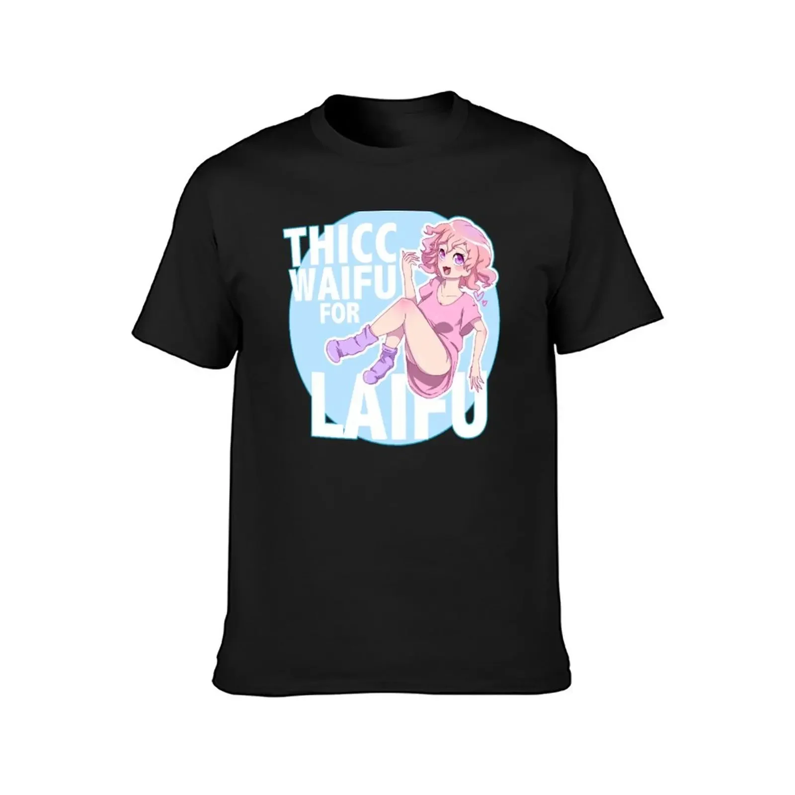 Thicc Waifu for Laifu T-Shirt for a boy summer clothes mens t shirts casual stylish